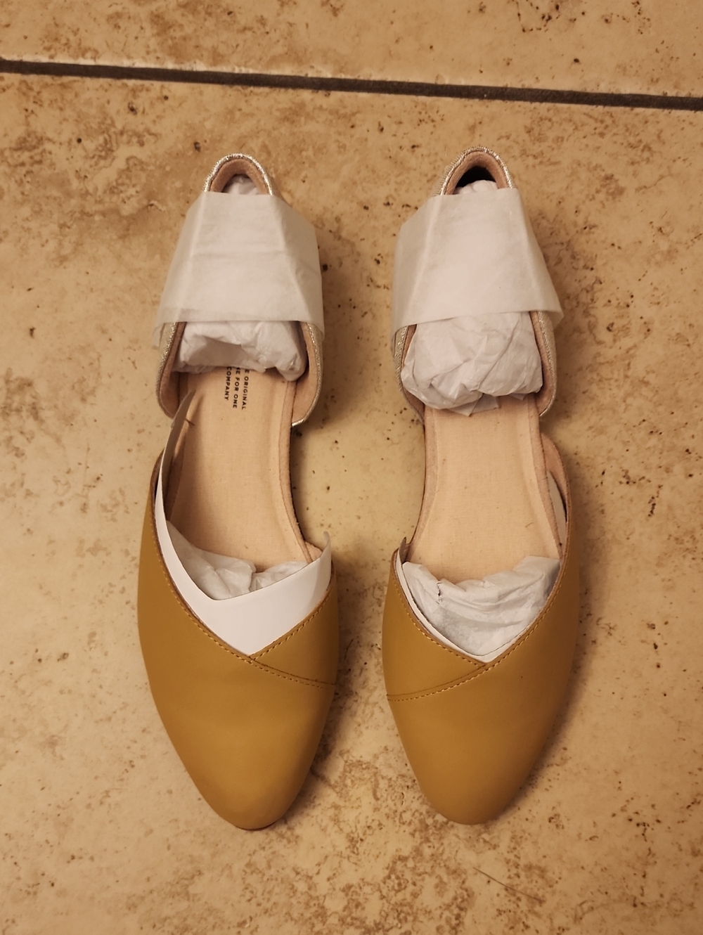 Toms Women's Yellow Flats